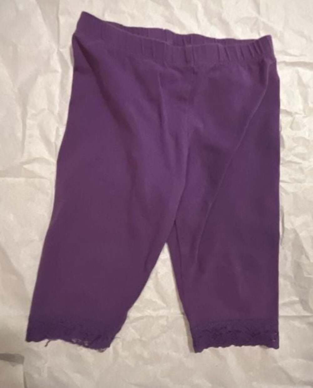 Est. 1989 Place Purple Lace Trim Bike Shorts 18-24 Mos.